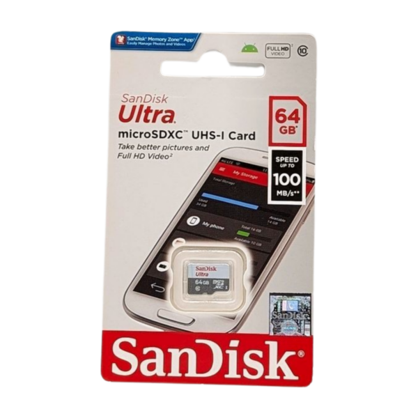 Sandisk Micro SD CARD 64gb