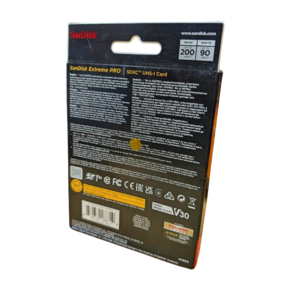 Sandisk Extreme Pro SD CARD 64GB - Image 3