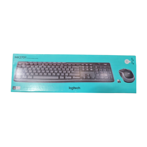logitech MK270r Wireless Keyboard and Mouse Combo
