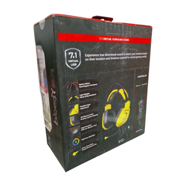Bloody G575 Virtual 7.1 Surround Sound Gaming USB Headset - Image 2